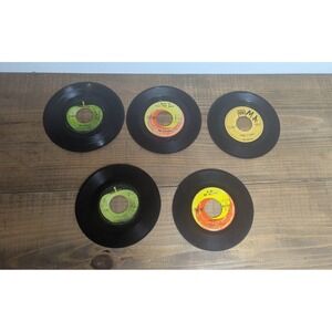 The Beatles 45 RPM Vinyl Record Lot of 5 Apple Tollie Get Back Twist Shout